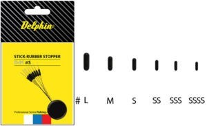 Delphin Zarážka Stick - Rubber stopper Varianta: SSSS