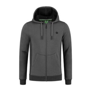 Korda Mikina LE Charcoal Zip Hoodie - L