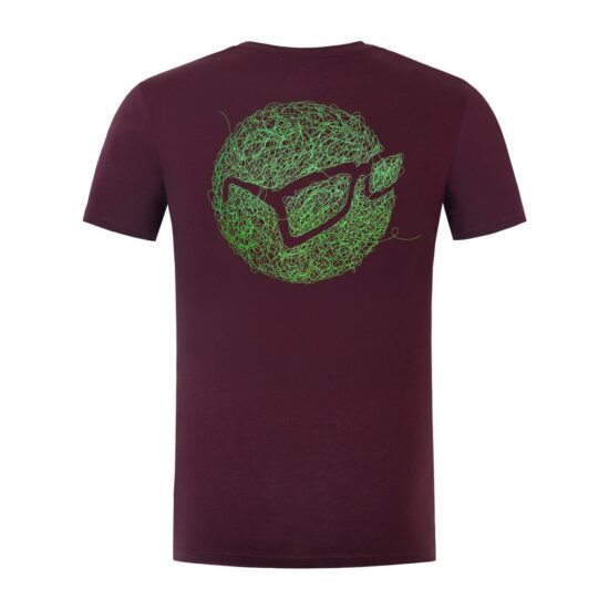 Korda Triko Birdsnest Tee Burgundy - L