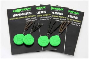 Korda Zarážky Sinkers Large 9Ks Varianta: L Green 9ks