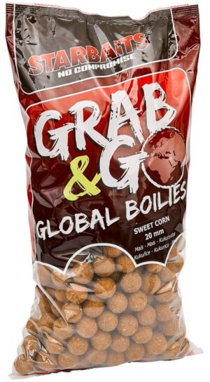 Starbaits Boilie Global Sweet Corn - 20mm 10kg