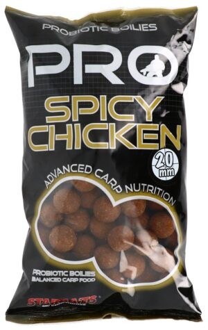 Starbaits Boilie Probiotic Spicy Chicken Hmotnost: 1kg