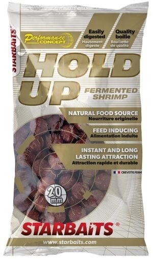 Starbaits Boilies Potápivé Hold Up Fermented Shrimp Hmotnost: 1kg