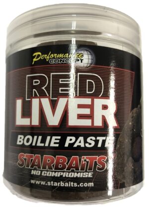 Starbaits Obalovací Pasta Red Liver 250g