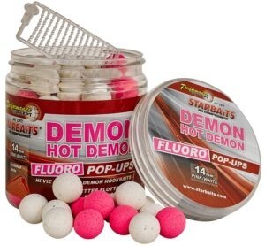 Starbaits Plovoucí Boilie Fluo Hot Demon Hmotnost: 80g