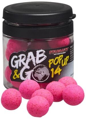 Starbaits Plovoucí Boilie POP-UP Global Strawberry Jam Hmotnost: 20g