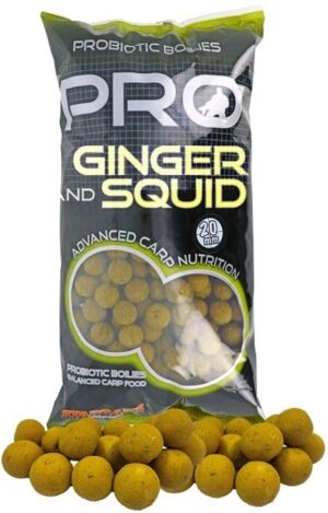 Starbaits Pro Ginger Squid Boilies 2