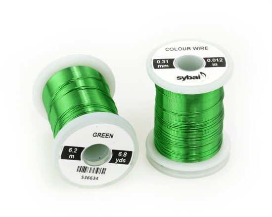 Sybai Drátek Colour Wire Green Průměr: 0