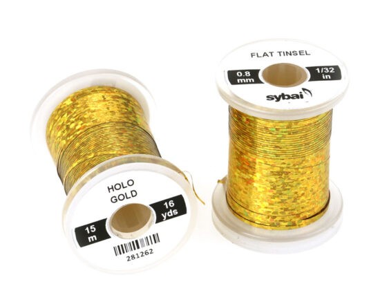 Sybai Plochá Lametka Flat Tinsel Gold 0