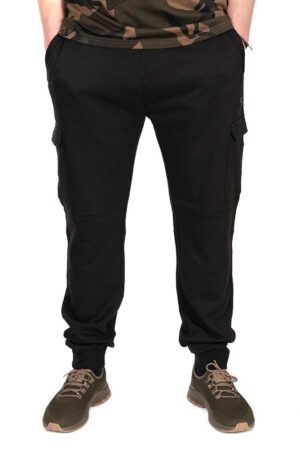 Fox Tepláky  LW Black / Camo Combat Joggers - L