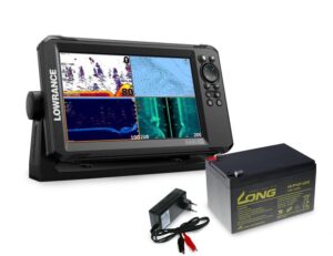 Lowrance Echolot Eagle 9 se sondou Tripleshot HD + baterie + nabíječka ZDARMA